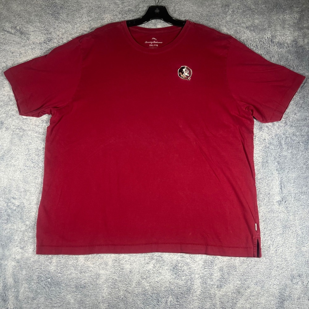 Tommy Bahama FSU Florida State Seminoles Pima Cotton T-Shirt Red XXL Mens